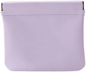 1Pc Purple Pocket Cosmetic Bag Mini PU Leather Makeup Bag Portable Squeeze Top Make Up Bags Jewelry Pouch Travel Bag Coin Holder for Women Ladies D1-TPSNB,Bags and Cases,Cosmetic Bags,Personal Care
