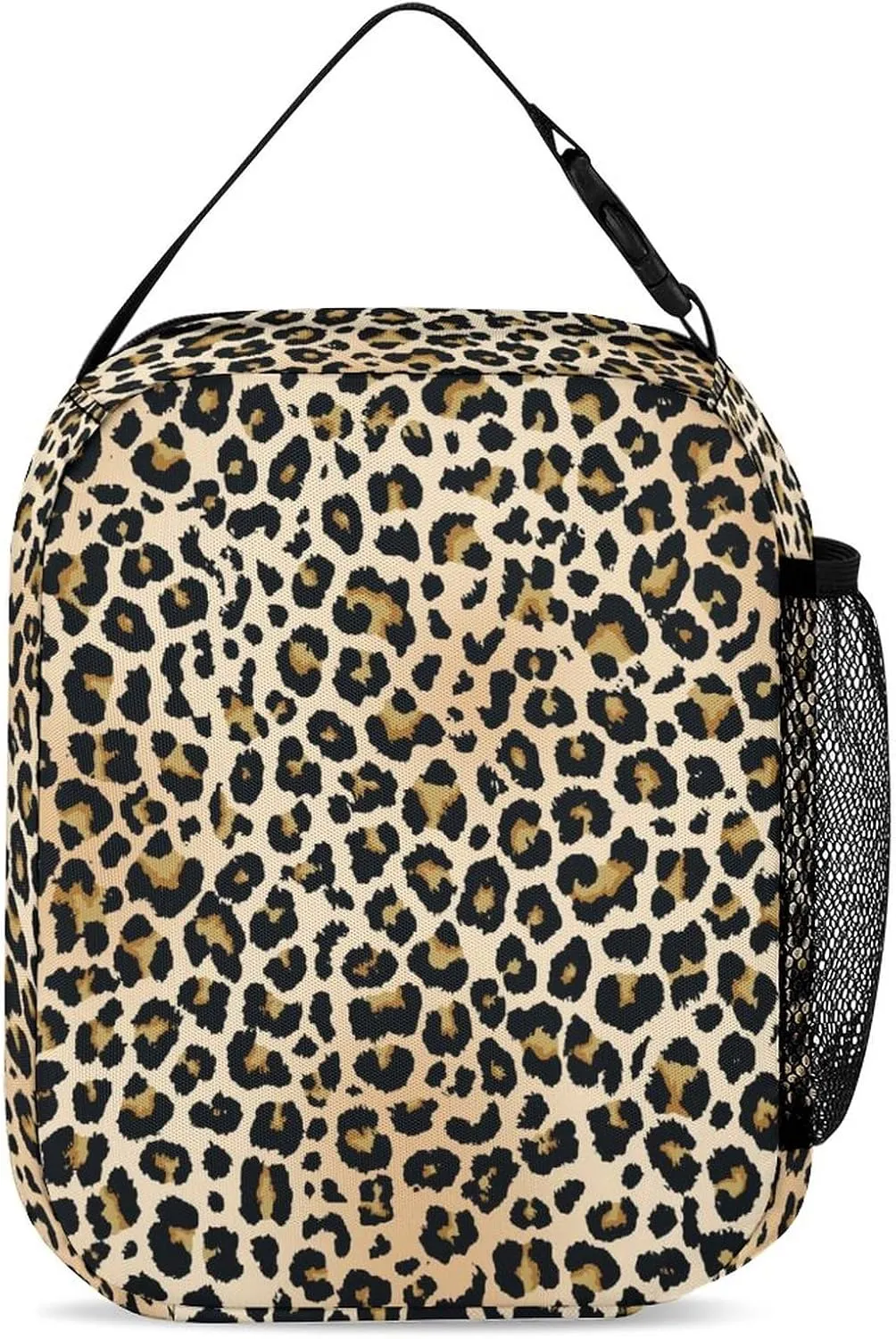 3PCS Classic Leopard Backpack Set, Lightweight Durable Daypack Cute Laptop Bag with Lunch Bags, Stylish Shoulders Backpack with Multiple Pockets(Classic Leopard)