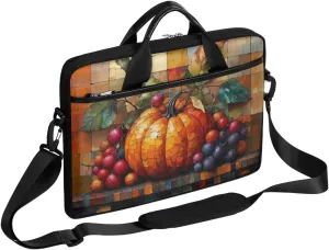 Autumn Modern Decor Laptop Shoulder Bag Tablet Computer Notebook Sleeve Messenger Bags Carrying Case with Strap Briefcase Tote for 14 15 in Laptops