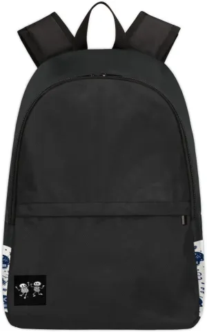 Backpack Casual Backpack for Men and Women Carry on Backpack Travel Backpack for Men Large Capacity Skull Backpacks Lightweight Laptop Backpack Premium Business Backpack Simple Daypack Backpacks,Black