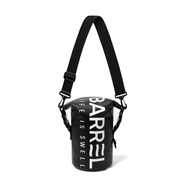 Barrel Piece Logo Dry Bag 4L-BLACK