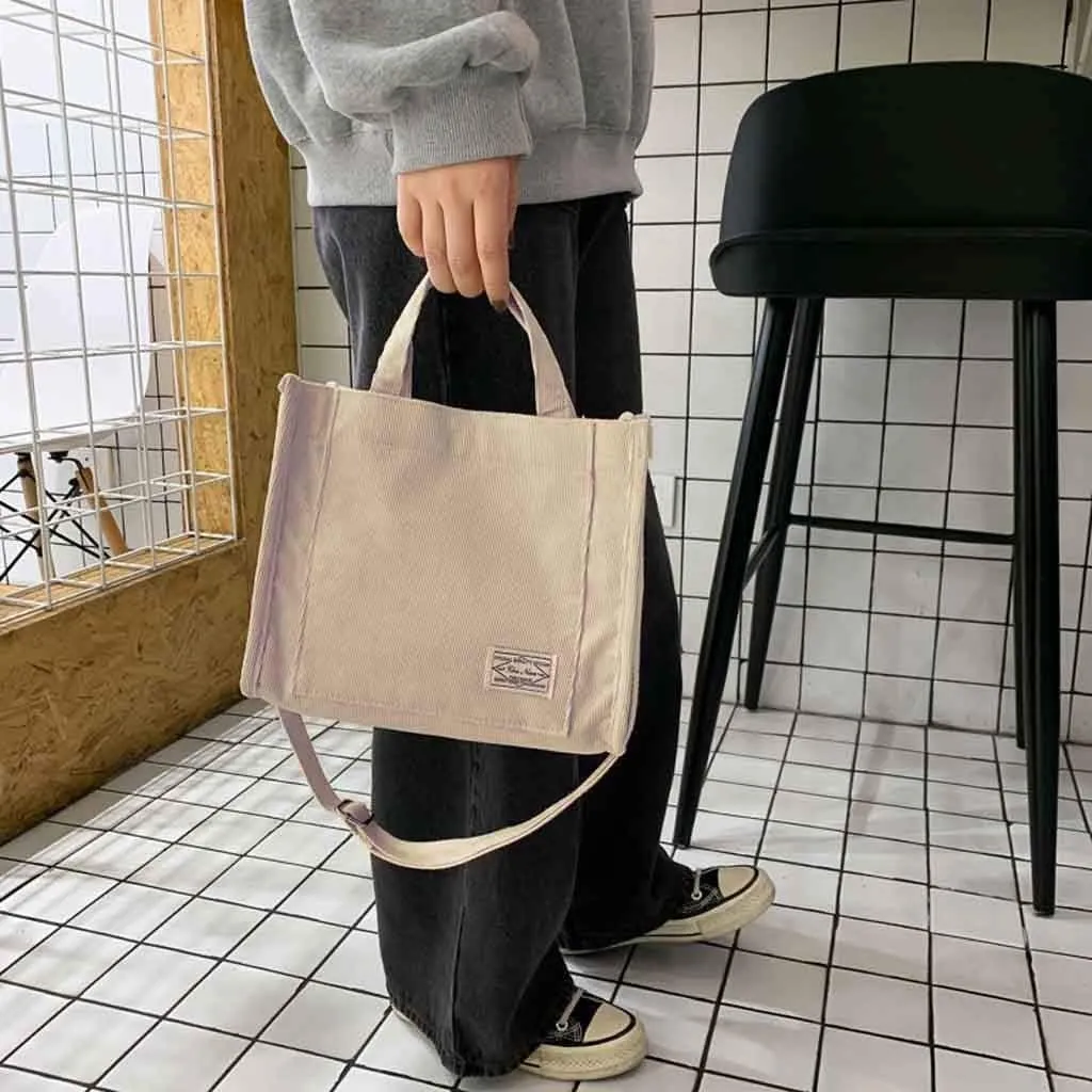 Beach Tote Bag Casual Canvas Messenger Bag Crossbody Handbags Shoulder For Girls Outdoor Shopping Travel W