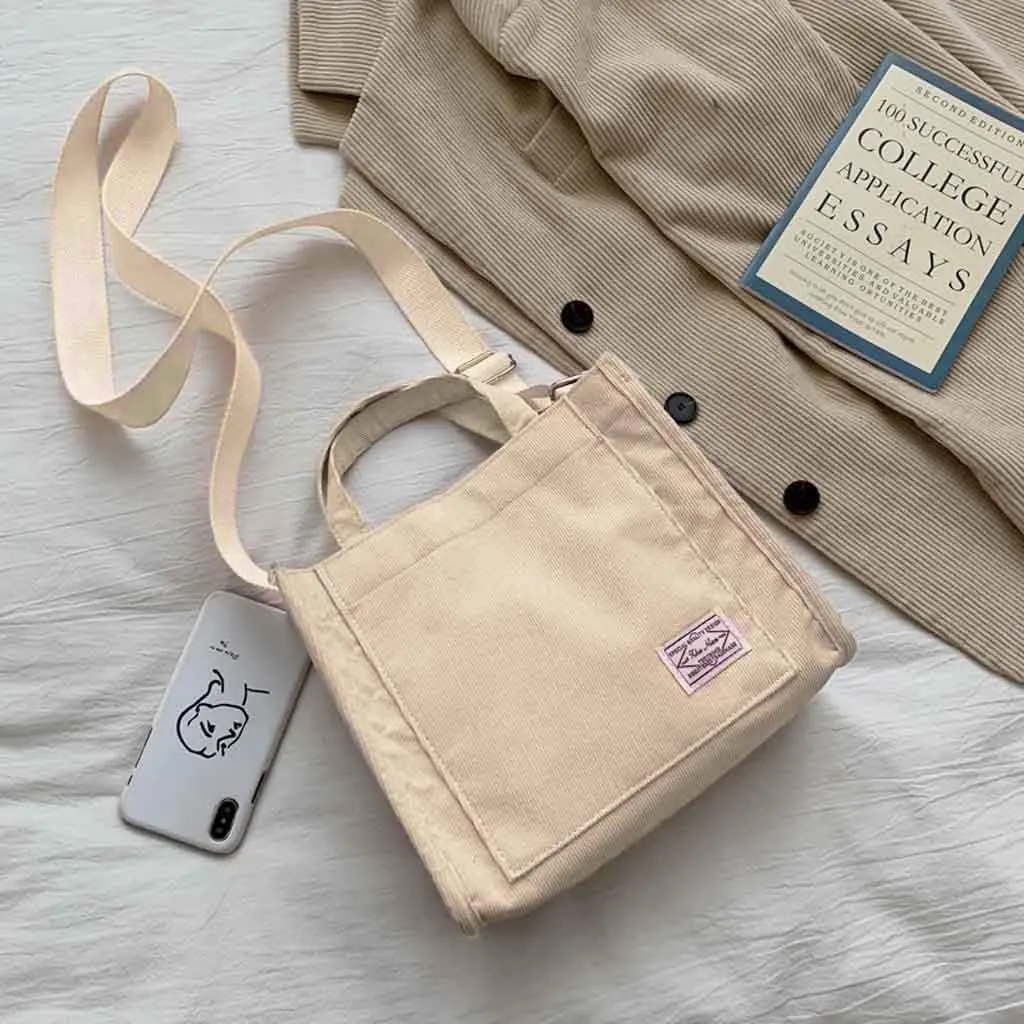 Beach Tote Bag Casual Canvas Messenger Bag Crossbody Handbags Shoulder For Girls Outdoor Shopping Travel W