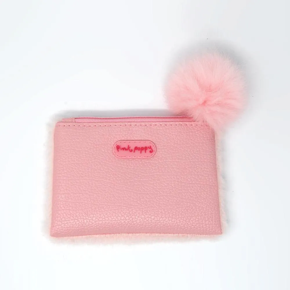 Bunny Kisses Coin Purse-Pale Pink