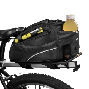 BV Bike Commuter Carrier Trunk Bag with Velcro Pump | BV-BA1