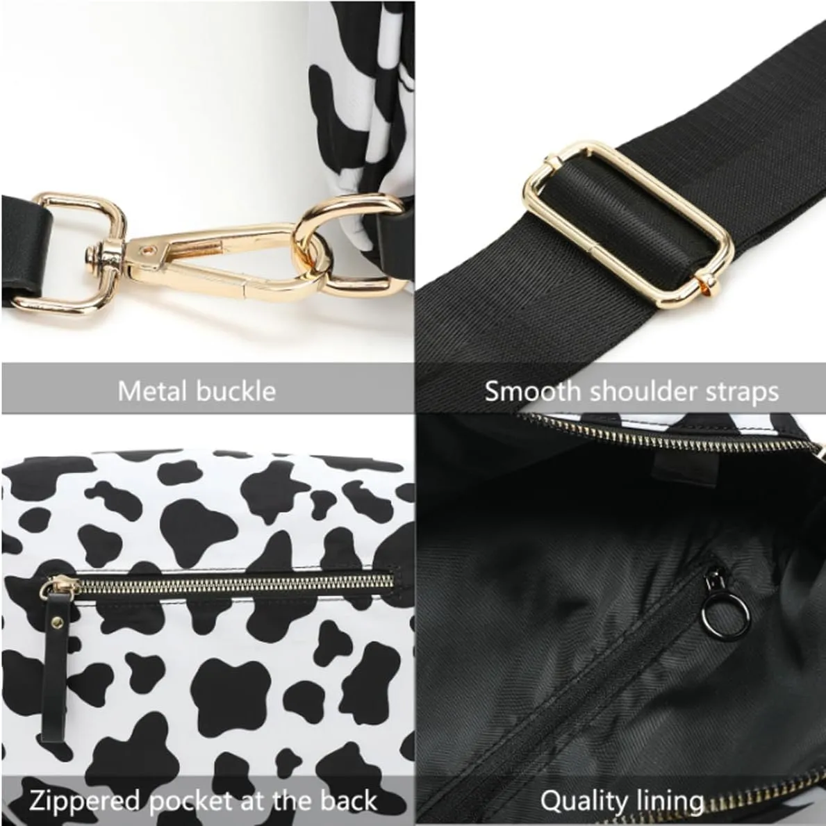 Checkered Nylon Sling Crossbody Bag Women Backpack Fanny Packs Bags Bum Bag Cute Hobo Shoulder Sport Wallet Purses 2025