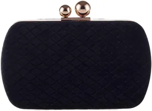 Classic Autumn Winter Velvet Rhinestone Women's Evening Bag Clutch Banquet Bag Chain Cross Clutch