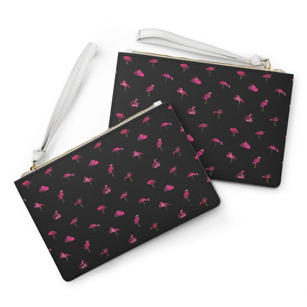 Clutch Bag-Flamingos