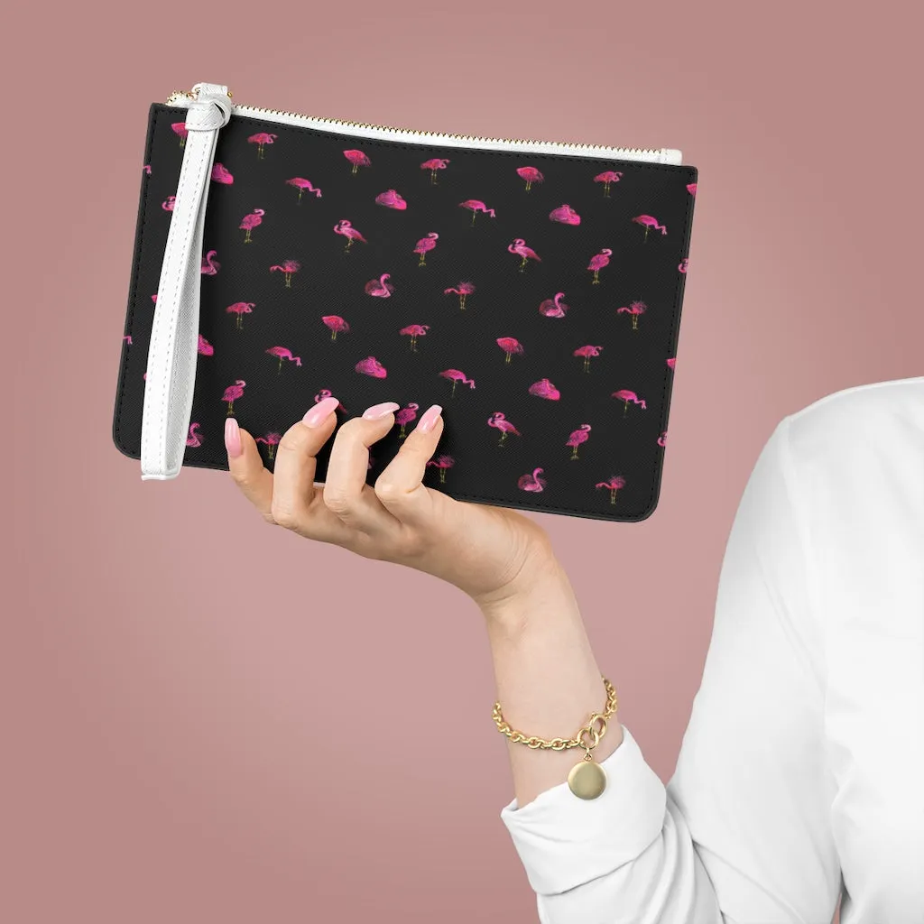 Clutch Bag-Flamingos