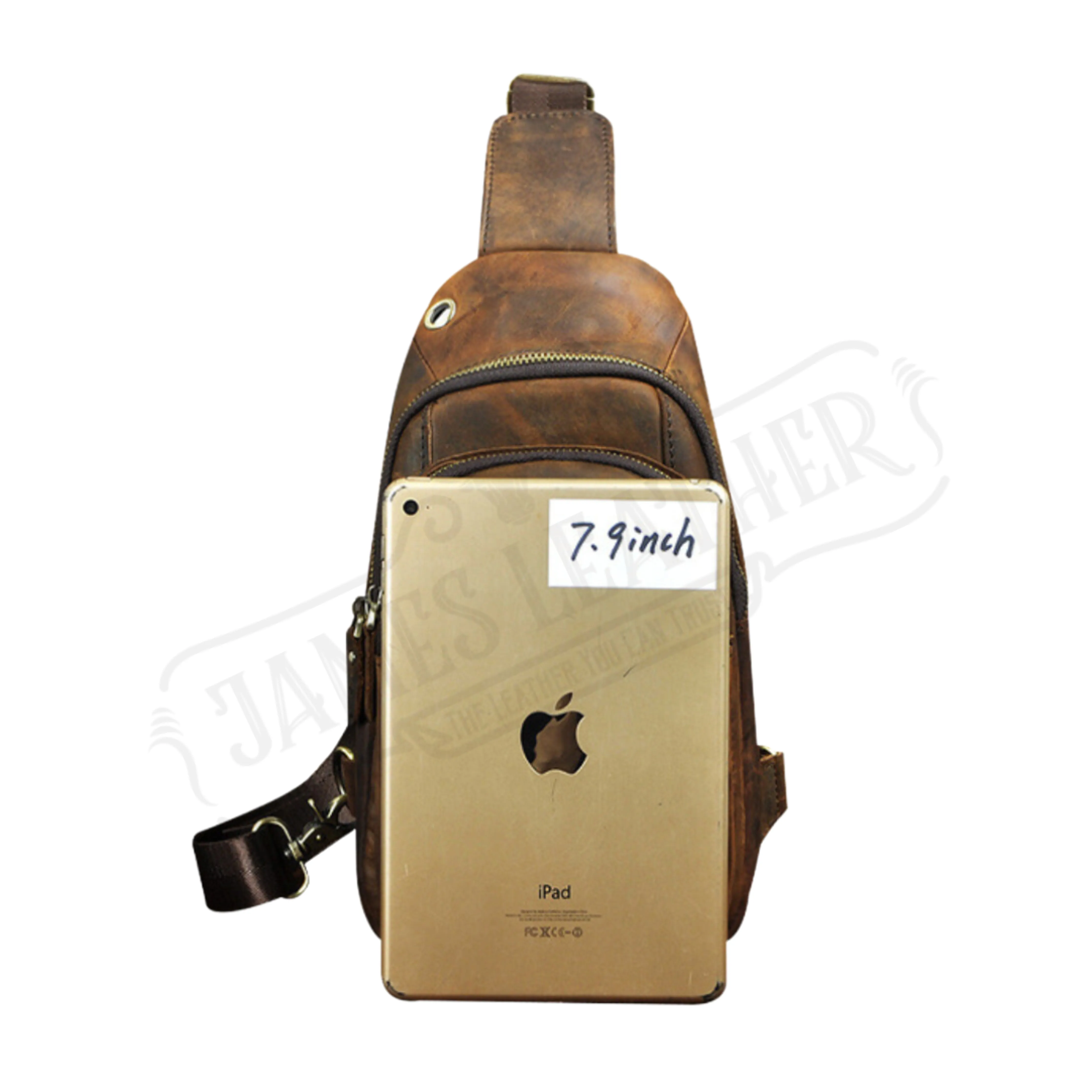 Cowhide Leather Sling Bag