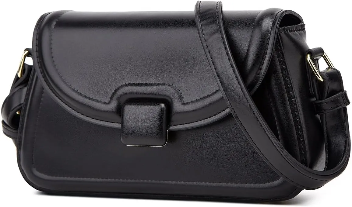 Crossbody Bags for Women Vintage Clutch Purses Shoulder Bag Classic Underarm Bag Soft PU Leather