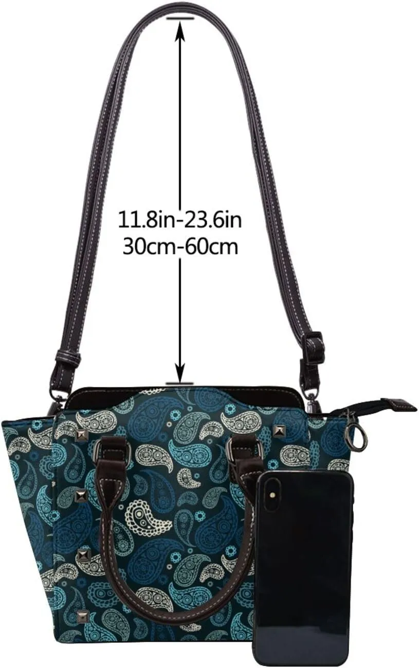 Crossbody Bags Studded Tote Bag Women's Shoulder Bags Purse Handbags for Women
