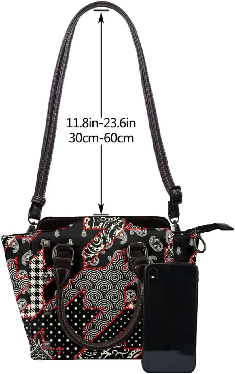 Crossbody Bags Studded Tote Bag Women's Shoulder Bags Purse Handbags for Women
