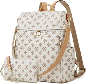 Darein Backpack Purse for Women Teacher Bag Womens Backpacks Leather Travel Backpack Fashion