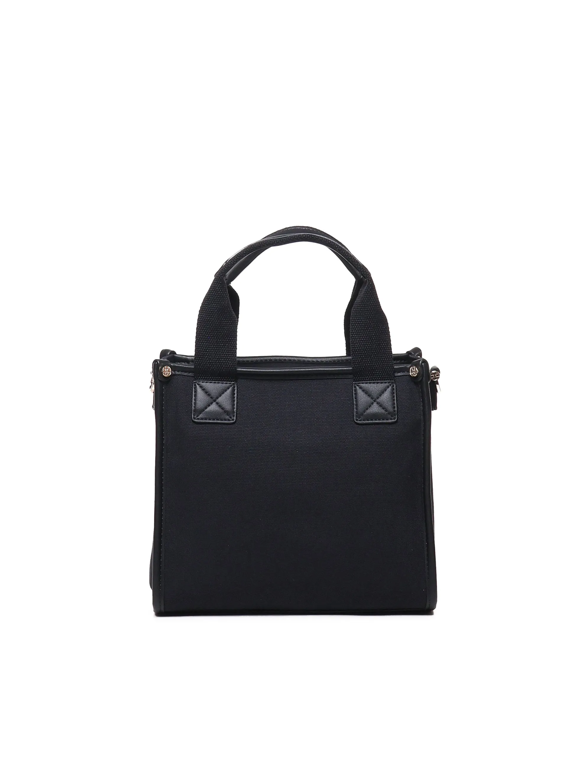 Eco-Leather Responsibility Tote Bag in Black