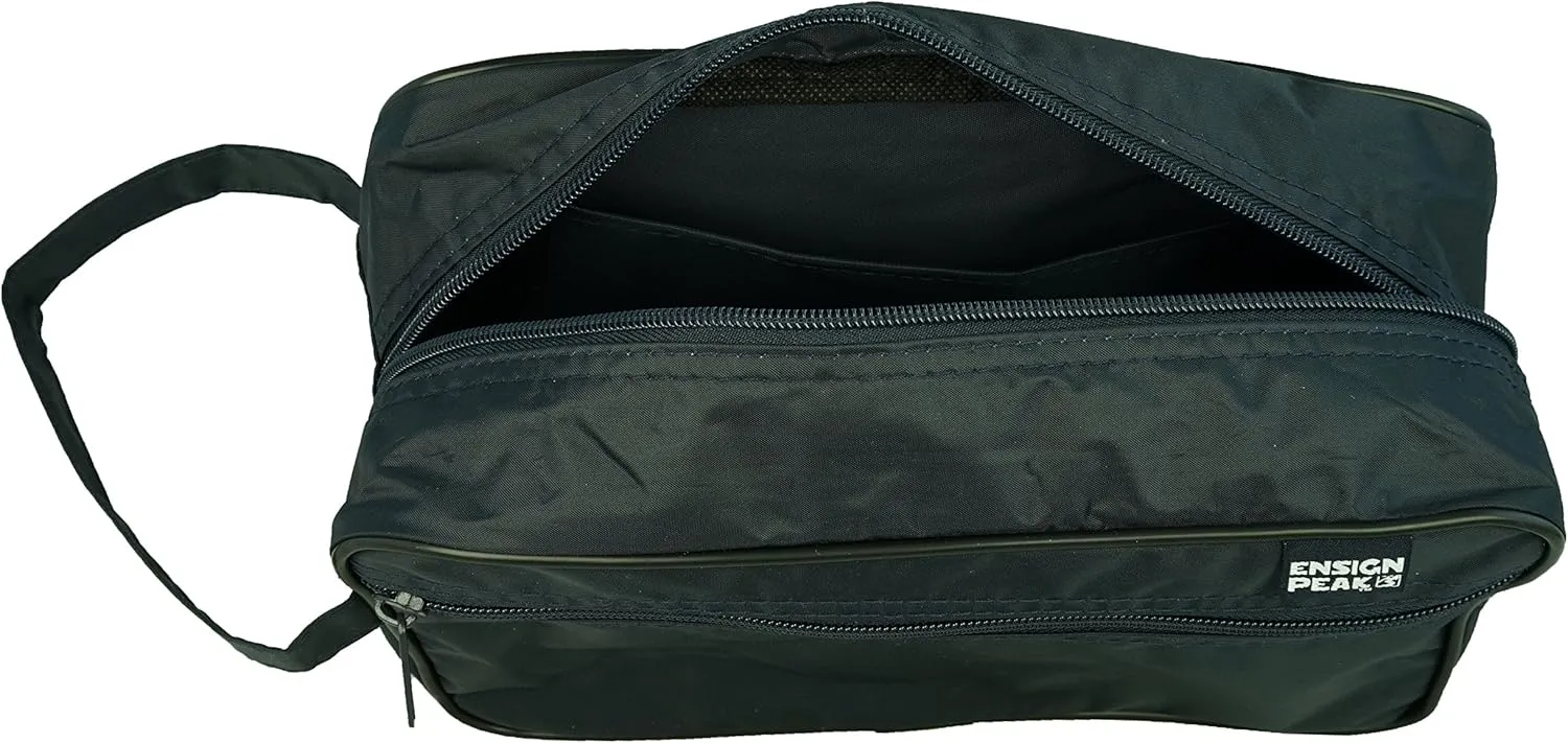 Ensign Peak Toiletry Travel/Shaving Bag, Navy