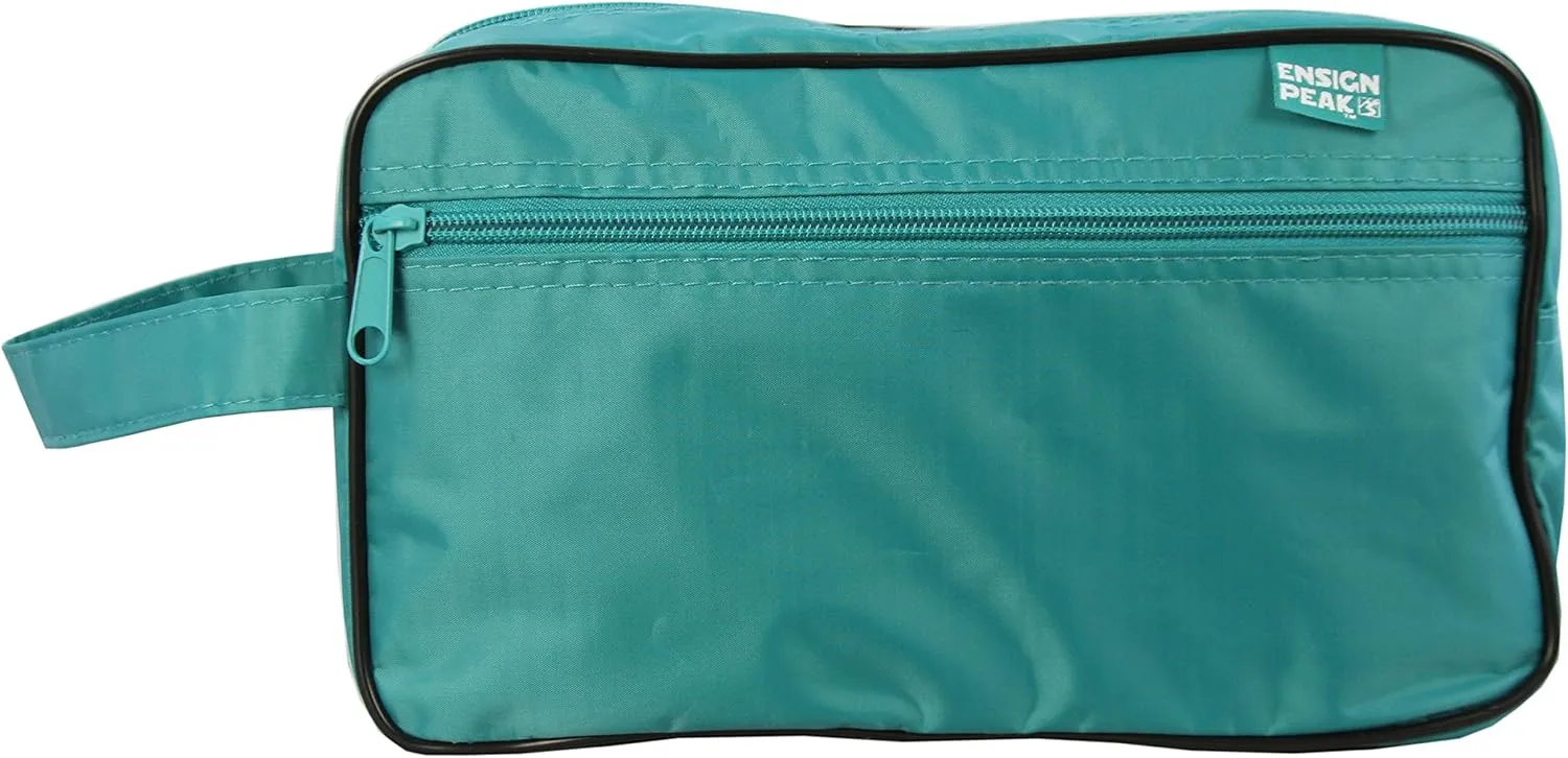 Ensign Peak Toiletry Travel/Shaving Bag, Teal