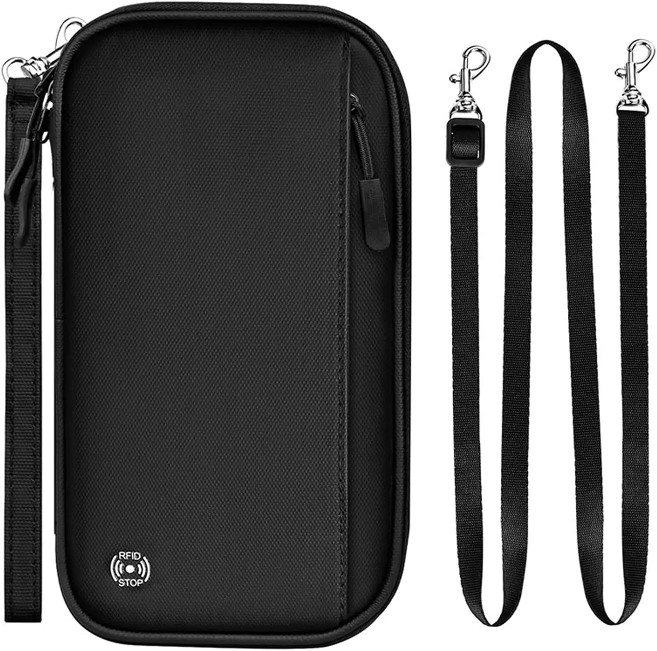 Family Passport Holder, RFID Blocking Multi-functional Travel Document Organizer, for Women, Men, and Families
