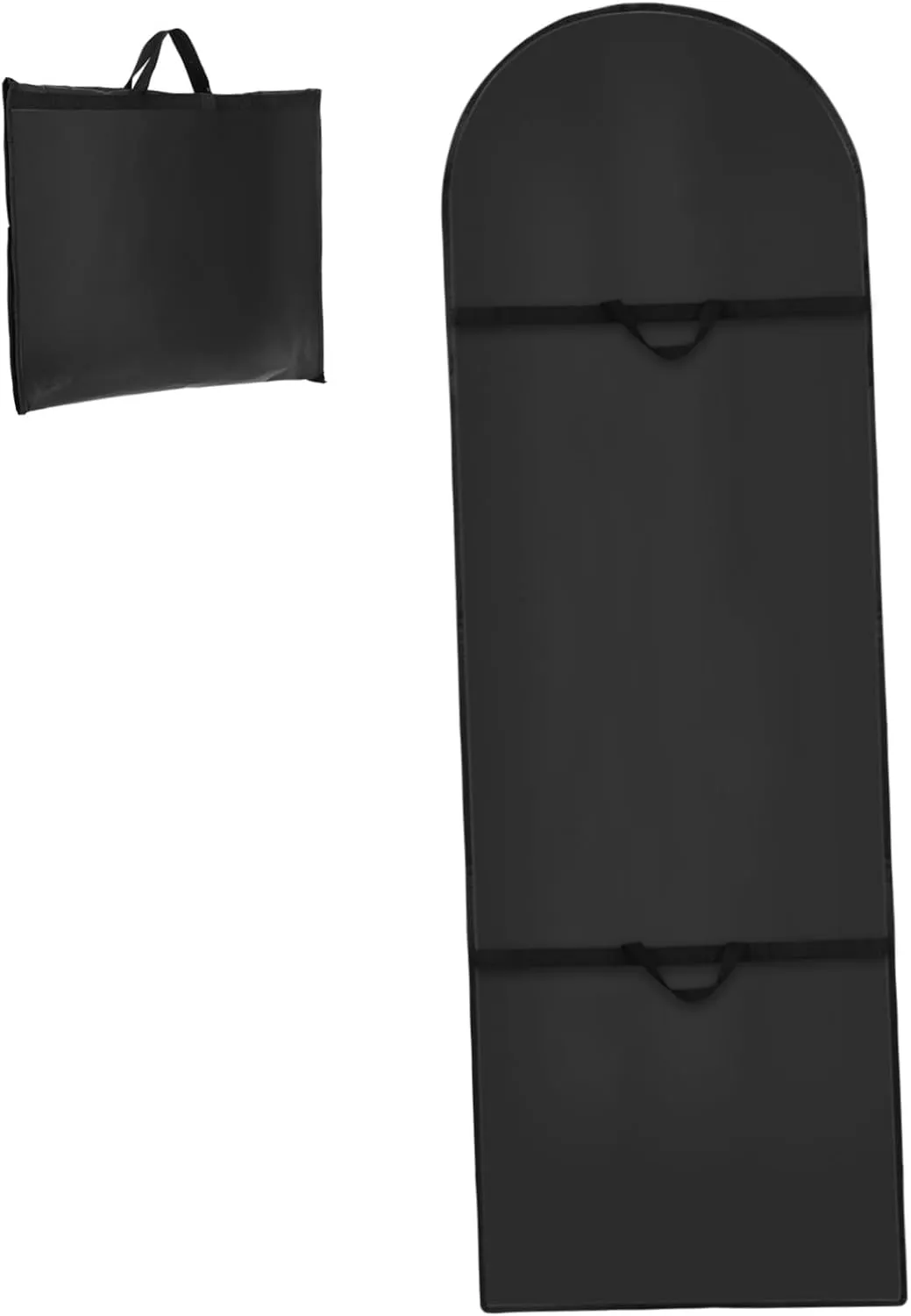 Foldable Garment Bag for Suits Dresses Travel Storage Peva Material Dust Protection Elegant Design Reusable Easy to Maintain