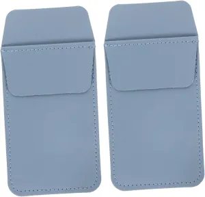 Gadpiparty 2pcs PU Nurse Pen Storage Bag Portable Pocket Protectors for Doctor Nurse Multi Functional Insert Type Pouch for Organizing Pens Badges and Cards Fog