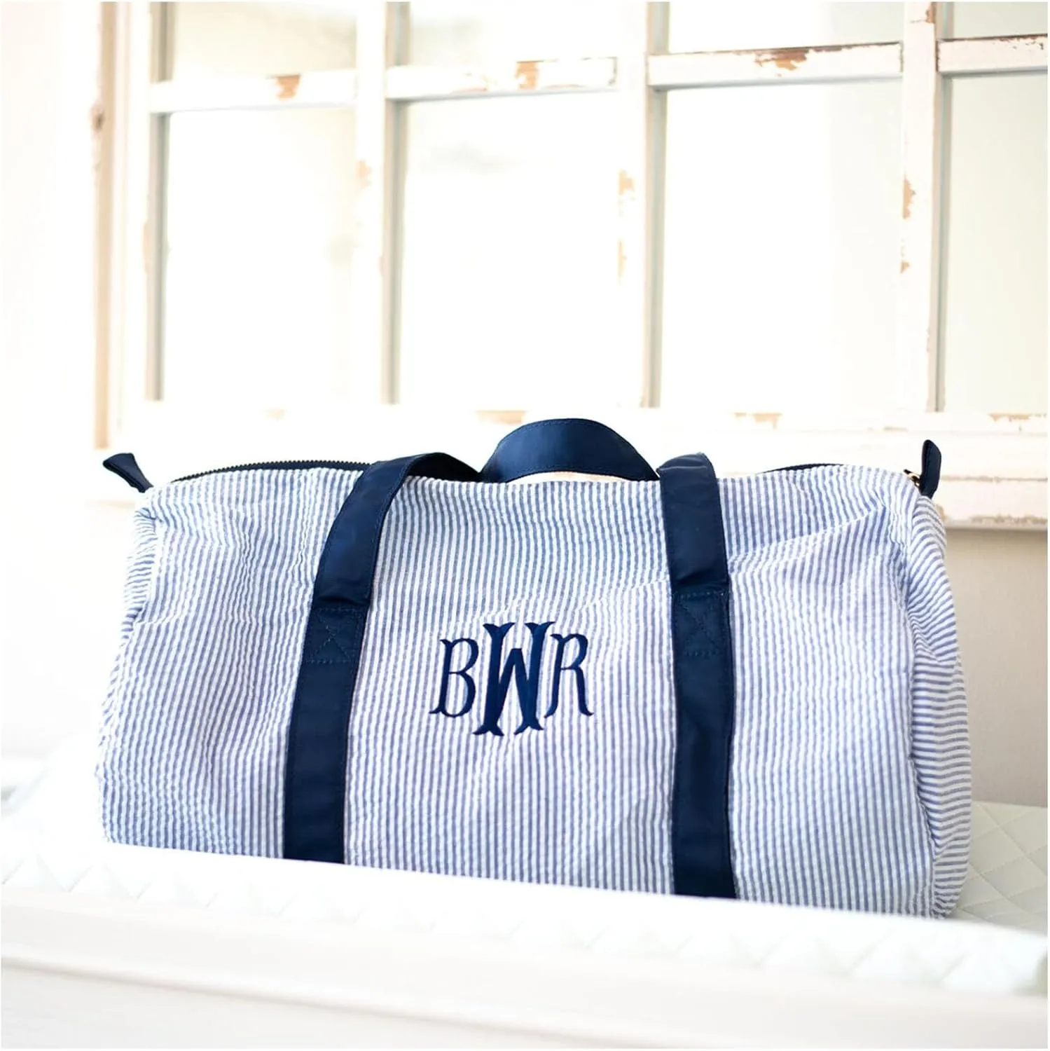 gorm Personalized Embroidered Kids Duffel Bag, Toddler Diaper Bag, Child Gifts, Overnight Bag, Dance Bag,Custom Name Backpack, Embroidered Backpack Adult (BLUE,46x24cm)