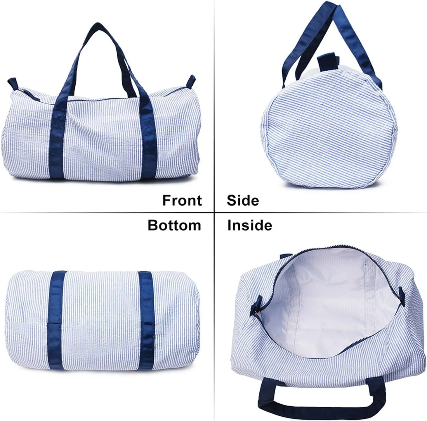 gorm Personalized Embroidered Kids Duffel Bag, Toddler Diaper Bag, Child Gifts, Overnight Bag, Dance Bag,Custom Name Backpack, Embroidered Backpack Adult (BLUE,46x24cm)