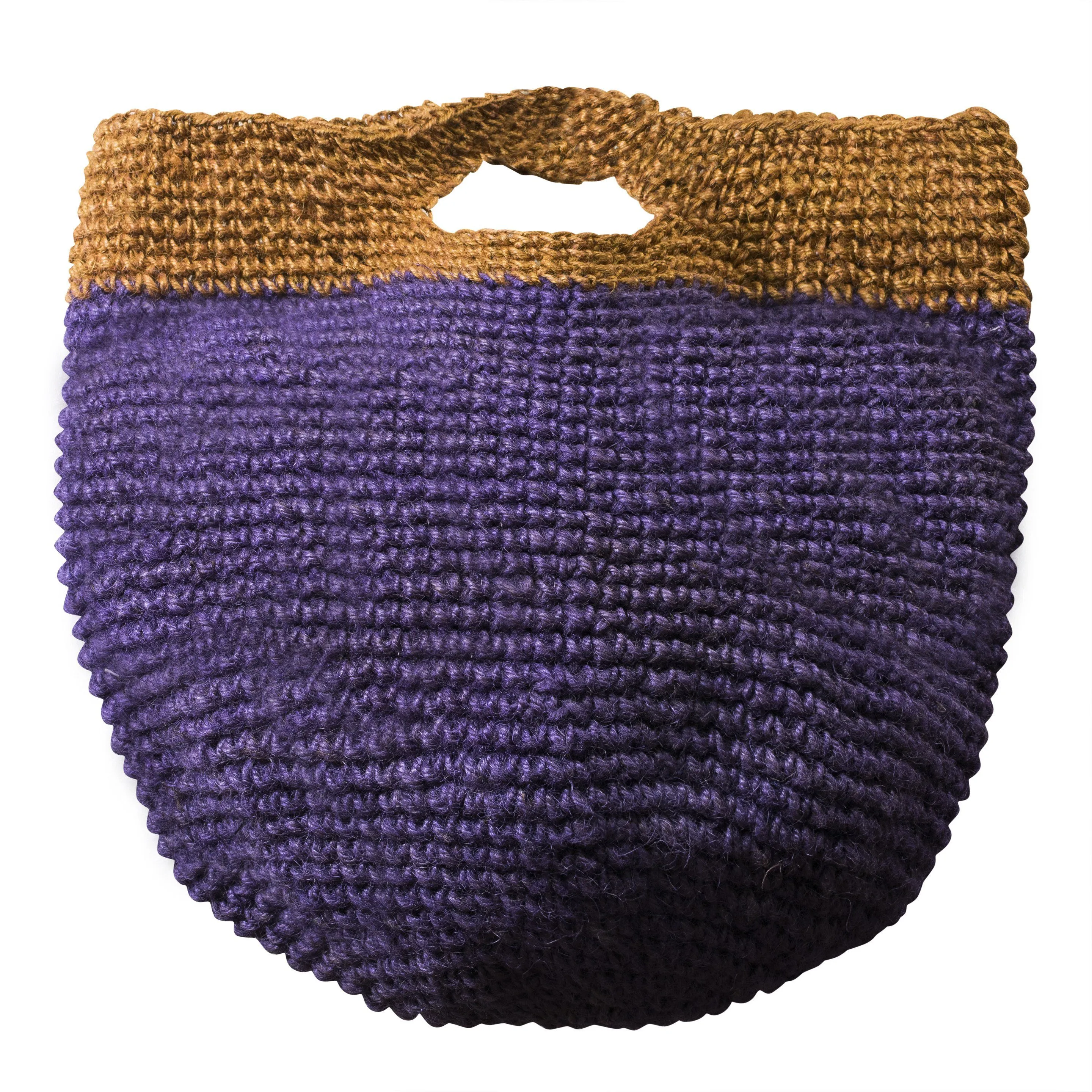 Handmade Crochet Hemp Bag