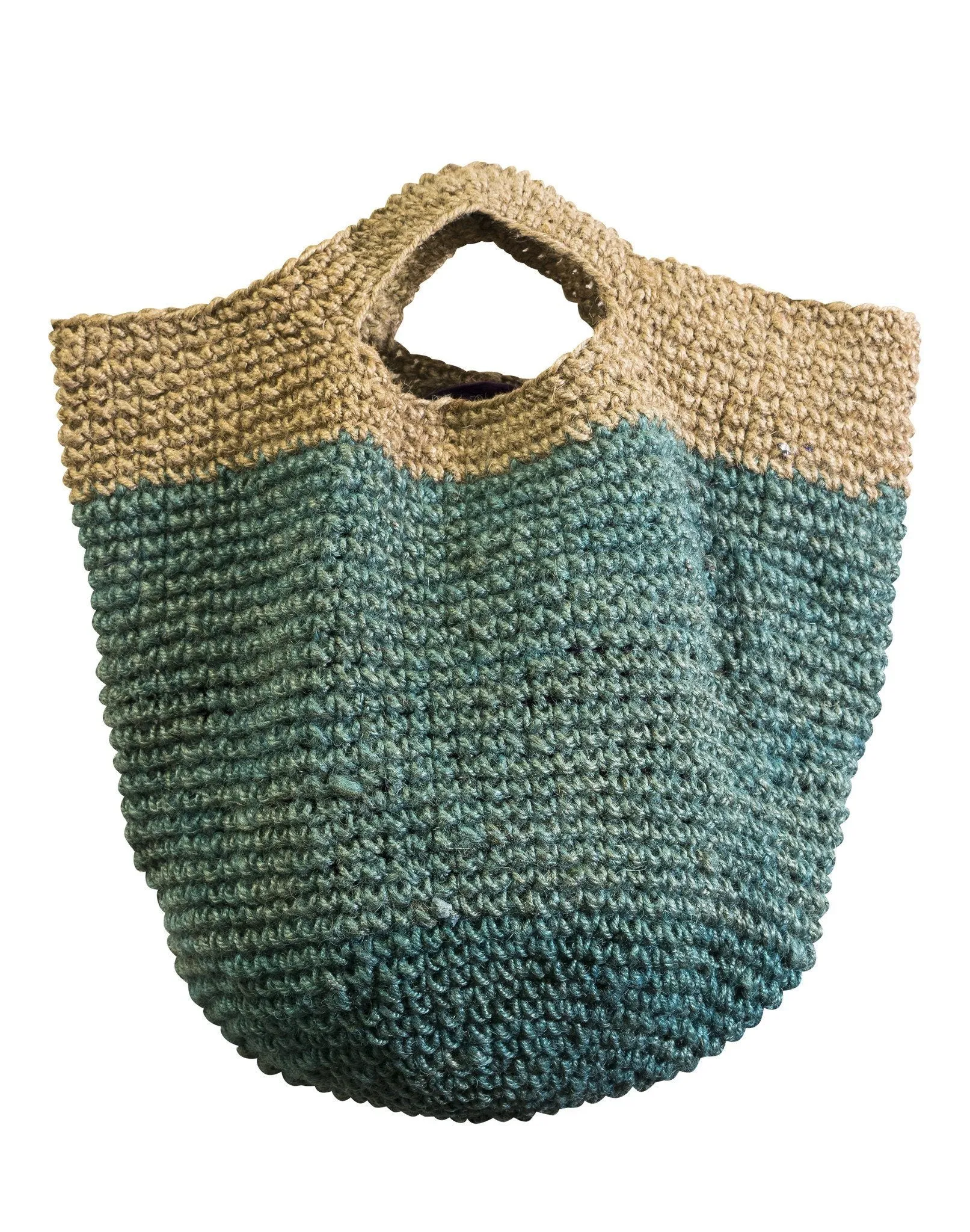 Handmade Crochet Hemp Bag