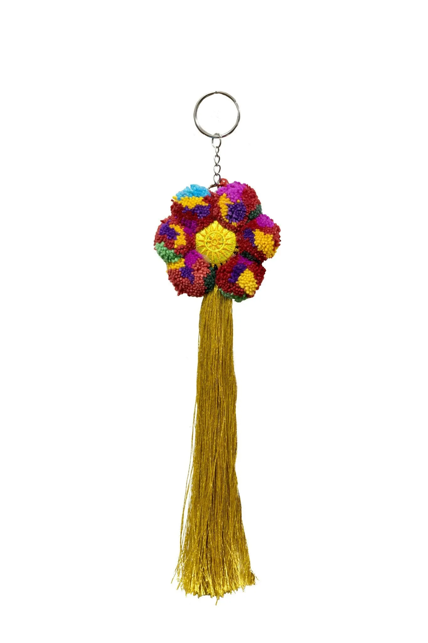 Hilltribe Keychains / Keyrings handmade lucky charm
