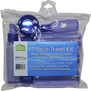 iGo Toiletry Travel Kit, Color May Vary