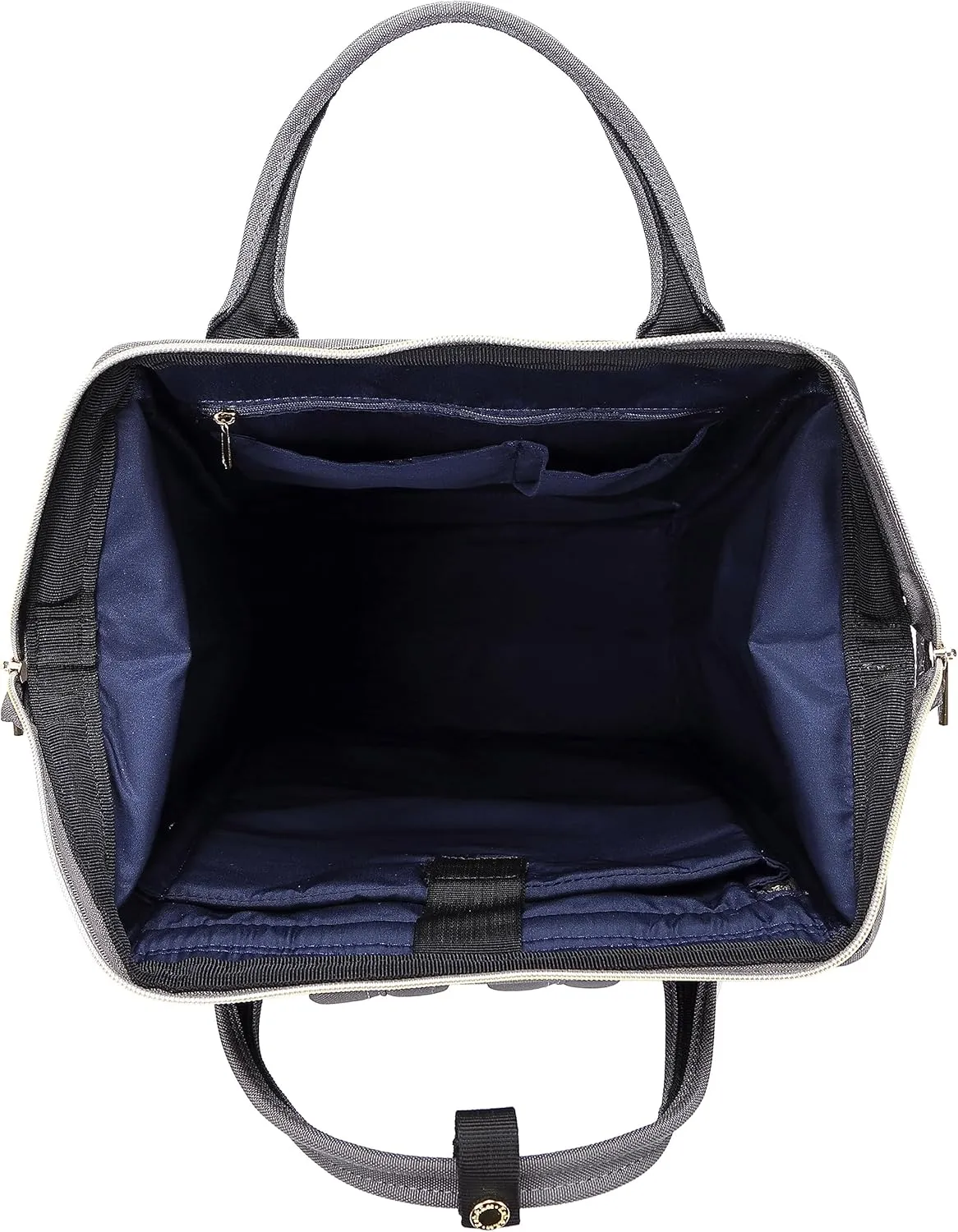 Kah&Kee Polyester Travel Backpack Functional Anti-theft School Laptop for Women Men (Heather Grey II, Medium)