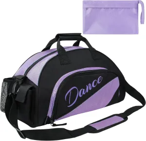 kilofly Ballet Dance Sports Gym Duffel Bag Travel Carry On   Handy Pouch