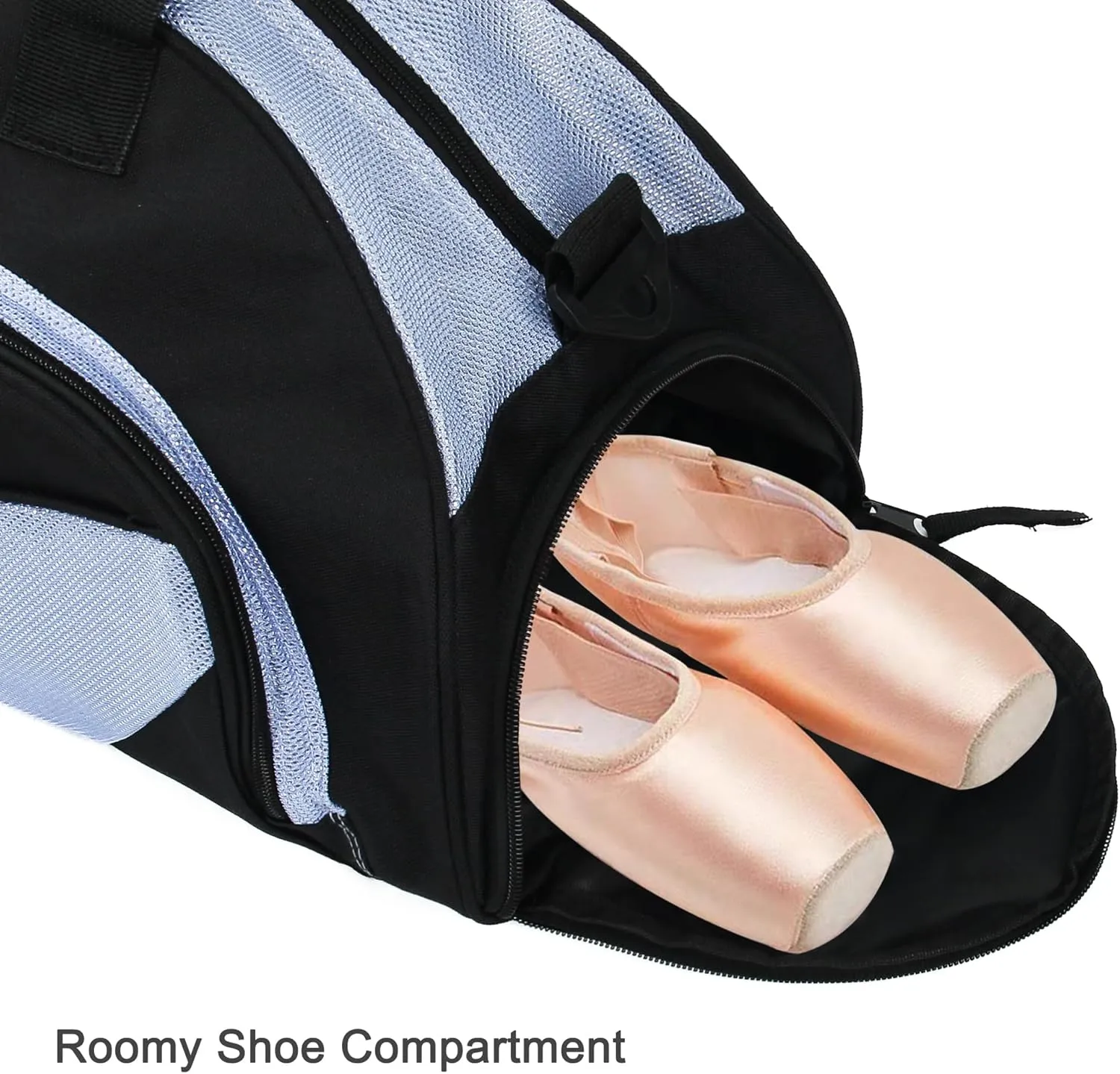 kilofly Ballet Dance Sports Gym Duffel Bag Travel Carry On   Handy Pouch