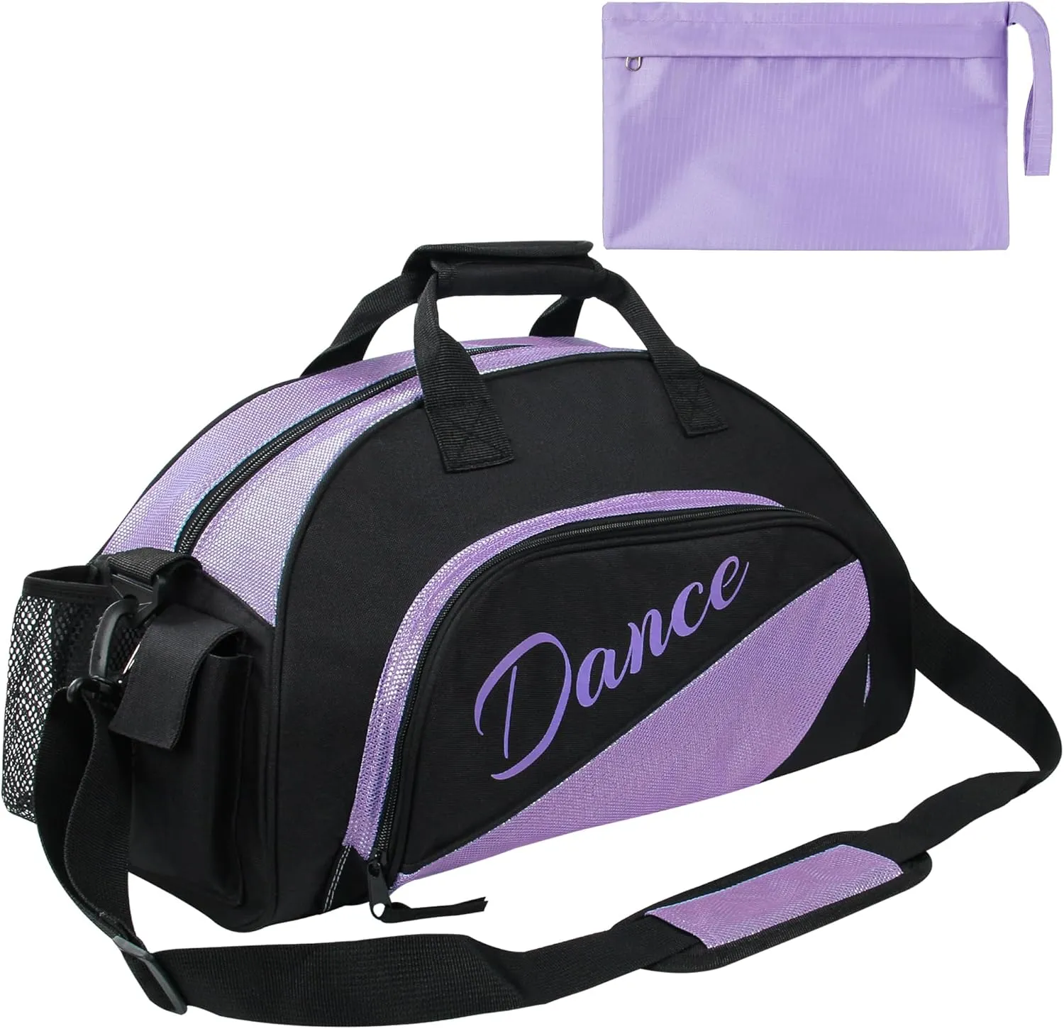 kilofly Ballet Dance Sports Gym Duffel Bag Travel Carry On   Handy Pouch
