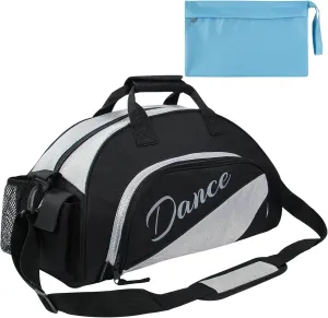 kilofly Ballet Dance Sports Gym Duffel Bag Travel Carry On   Handy Pouch