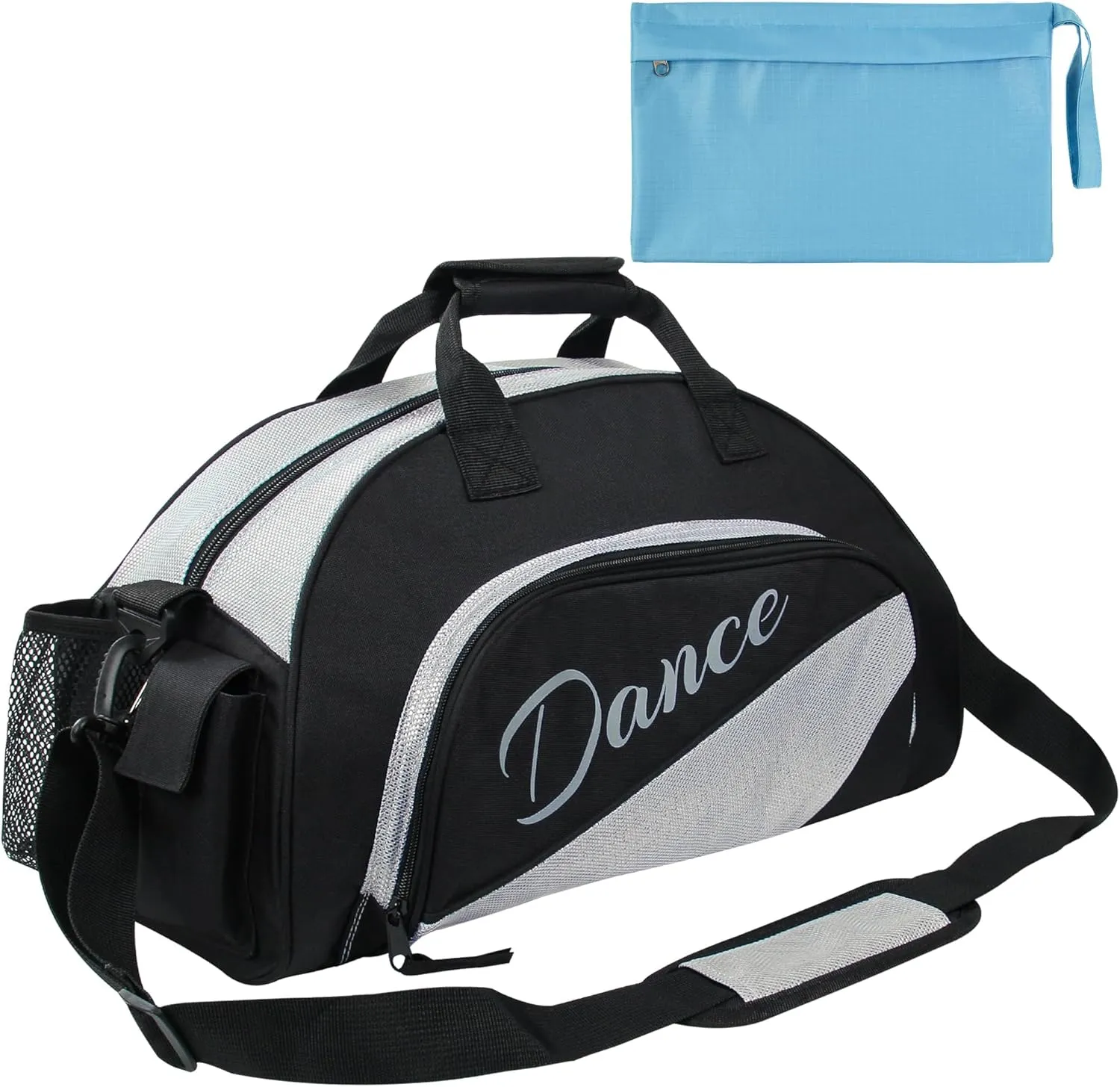 kilofly Ballet Dance Sports Gym Duffel Bag Travel Carry On   Handy Pouch