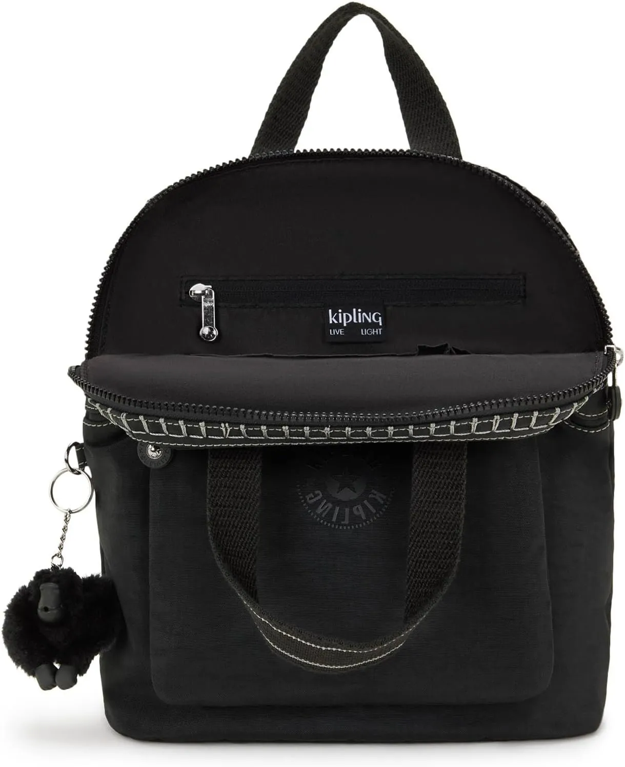 Kipling Womens Kazuki S Convertible Backpack, Lightweight, Minimal, Nylon Laptop Backpack