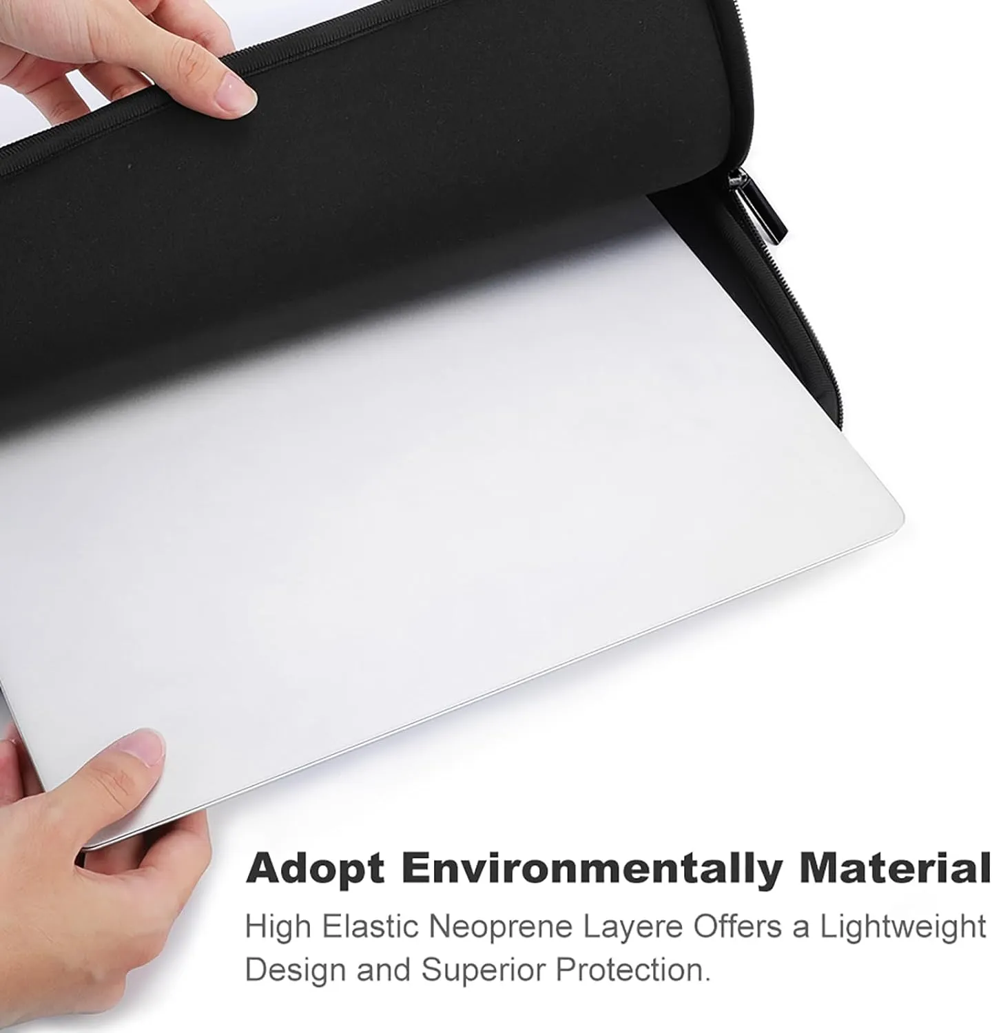 Laptop Sleeve with Handle White Shark Laptop Sleeve Bag Ultra-Thin Computer Bag Cover for 12-17 Inch