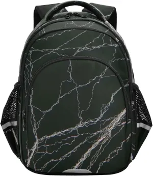 Large Casual Daypack for Men Women - Hanging Spider Web Lightweight Travel Laptop Backpack Shoulder Bag Hiking Backpacks