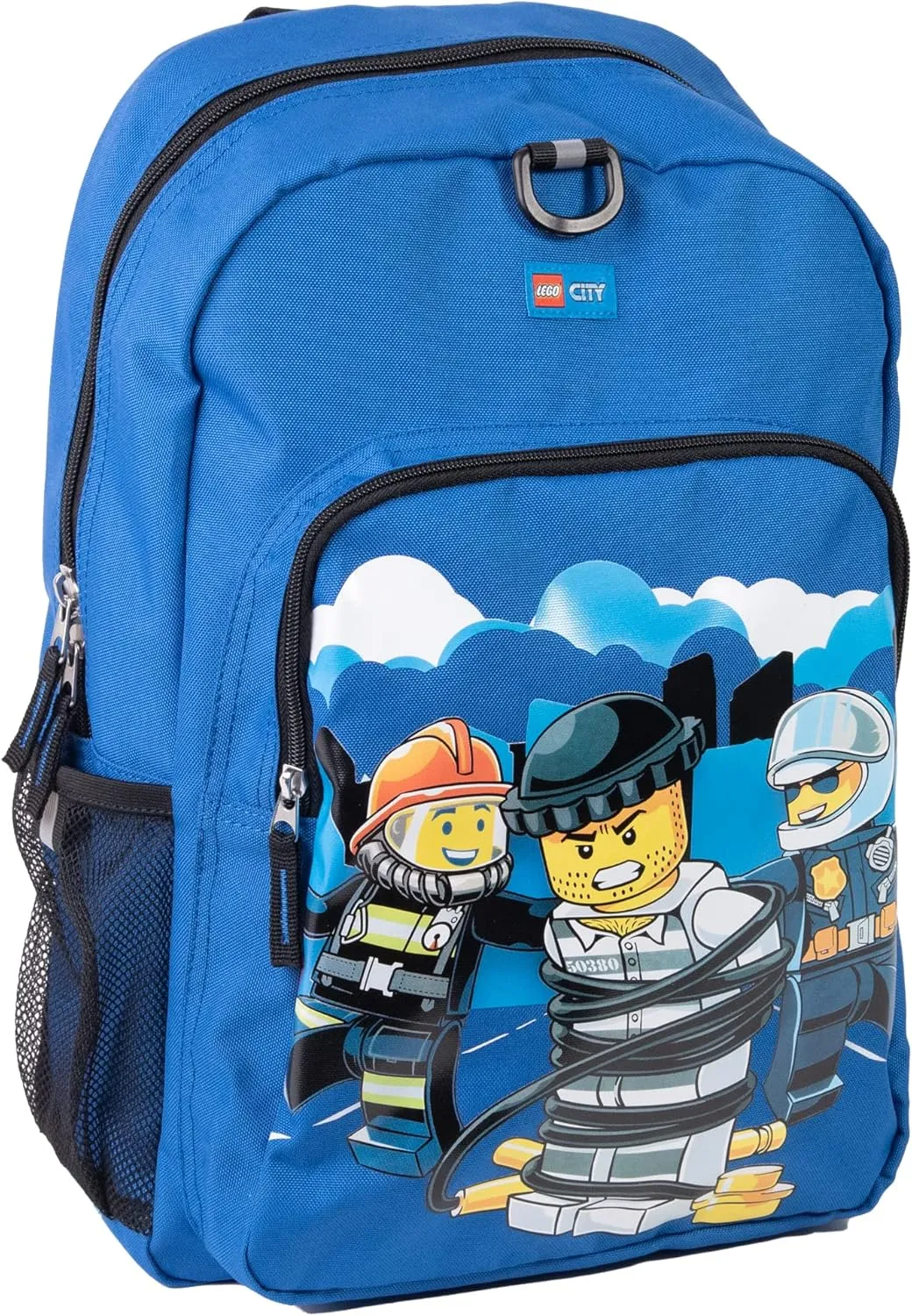 LEGO City Police and Fire Heritage Classic Backpack, Police and Fire