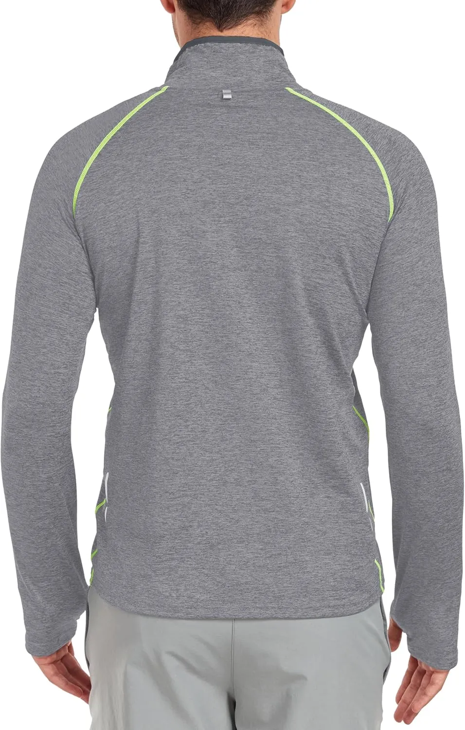 Little Donkey Andy Men's Long Sleeve Quick Dry Lightweight Running Exercise Sports T-Shirt Top