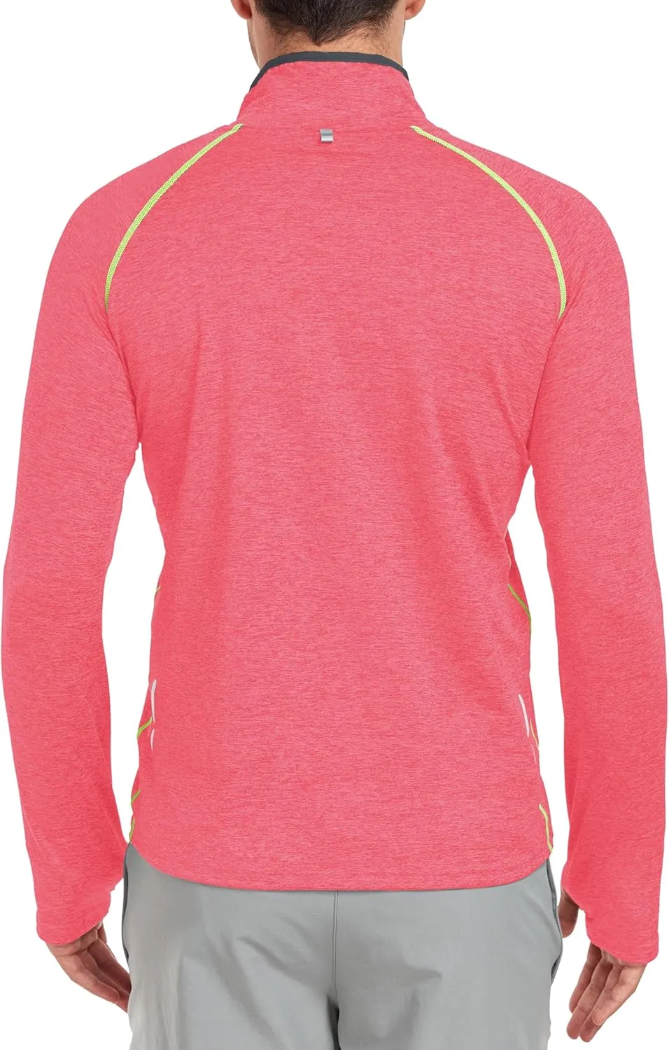 Little Donkey Andy Men's Long Sleeve Quick Dry Lightweight Running Exercise Sports T-Shirt Top