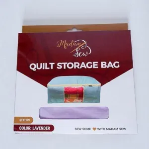 Madam Sew - Quilt Storage Bag Lavender