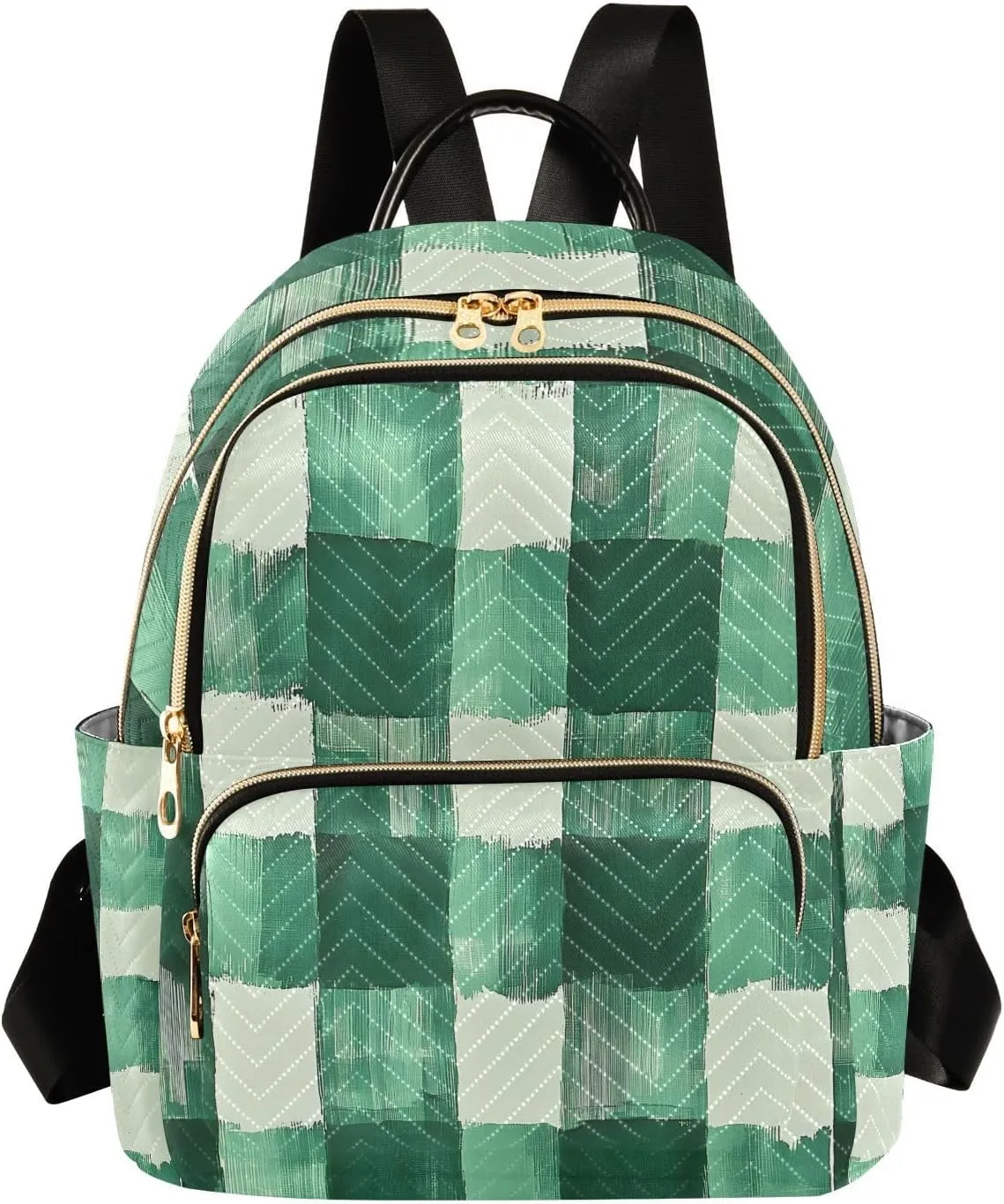 Mini Backpack for Women Stroke Check Pattern Small Purse Daypacks Stylish Bags Lightweight Travel Backpacks for College Shopping Work Dating