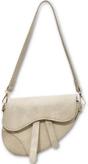 Mini Saddle Shoulder Bags for Women Trendy Clutch Purse Small Crossbody Bag Satchel Bags Handbag PU Vegan Leather
