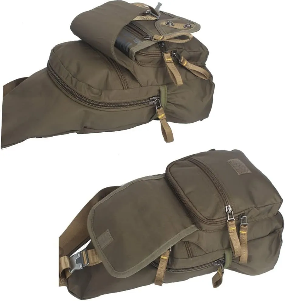 Nylon Sling Bag Small Backpack Crossbody Shoulder Bag Sling Pack