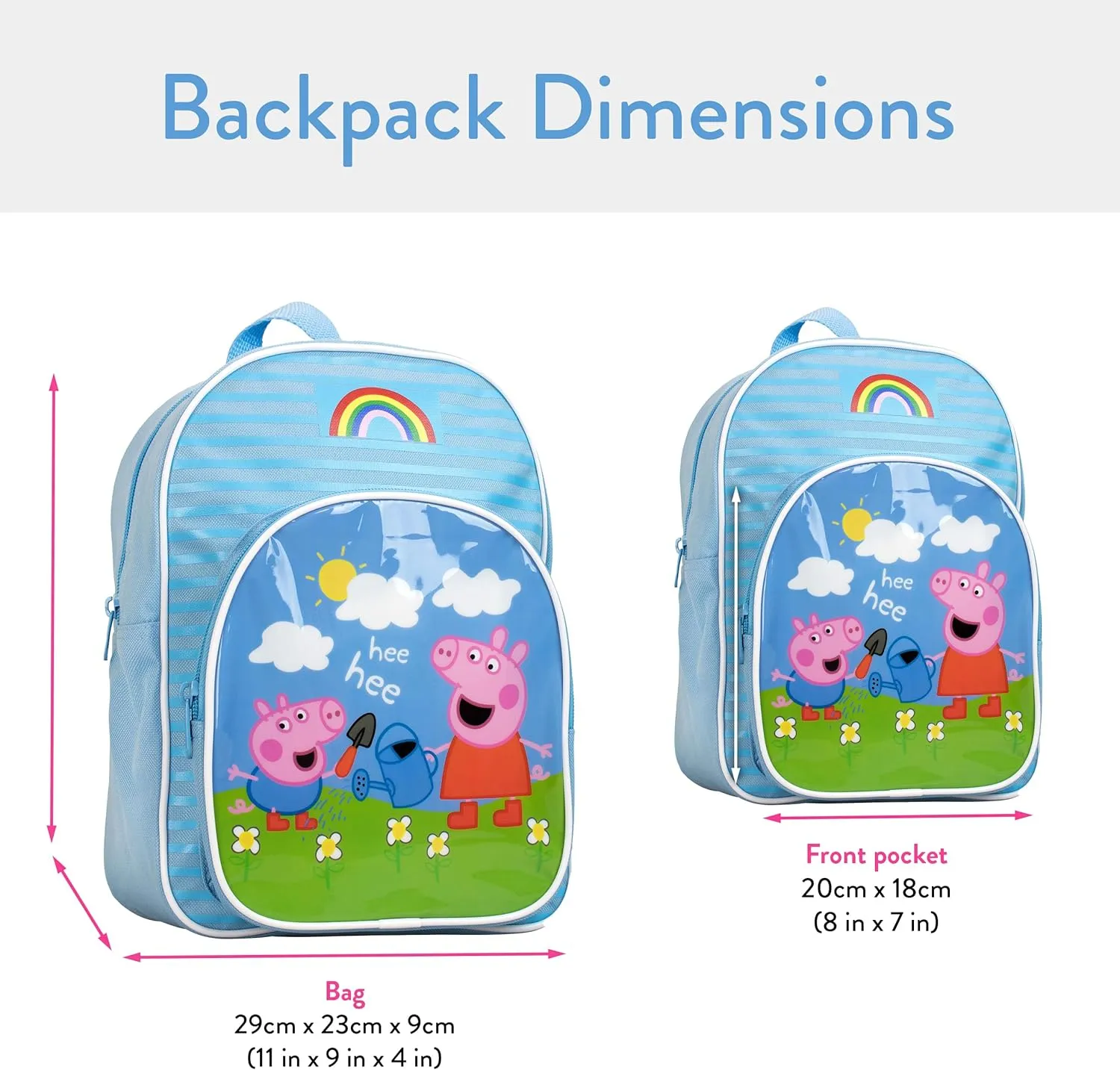 Peppa Pig & George Pig Backpack