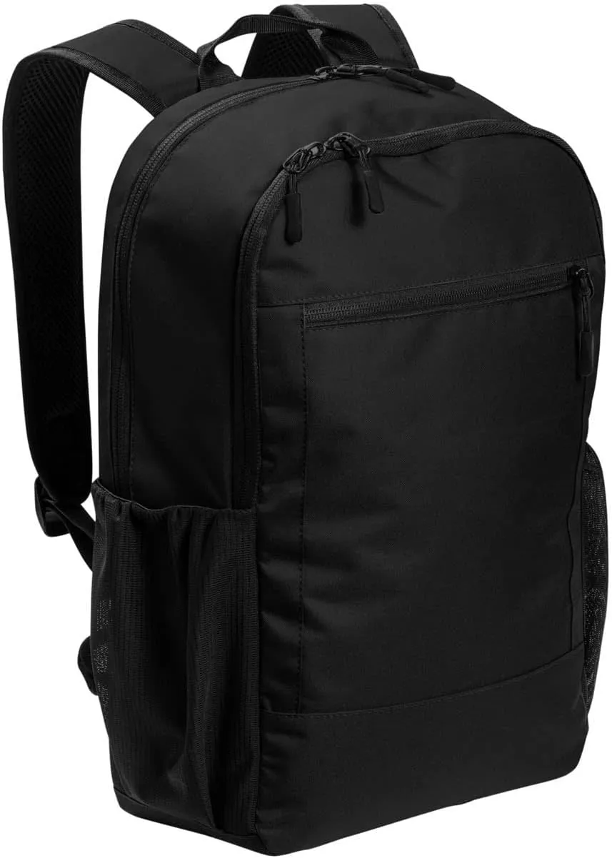 Personalized Daily Commute Business Backpacks, Black - Your Name - Customized Casual Computer Backpack for Business