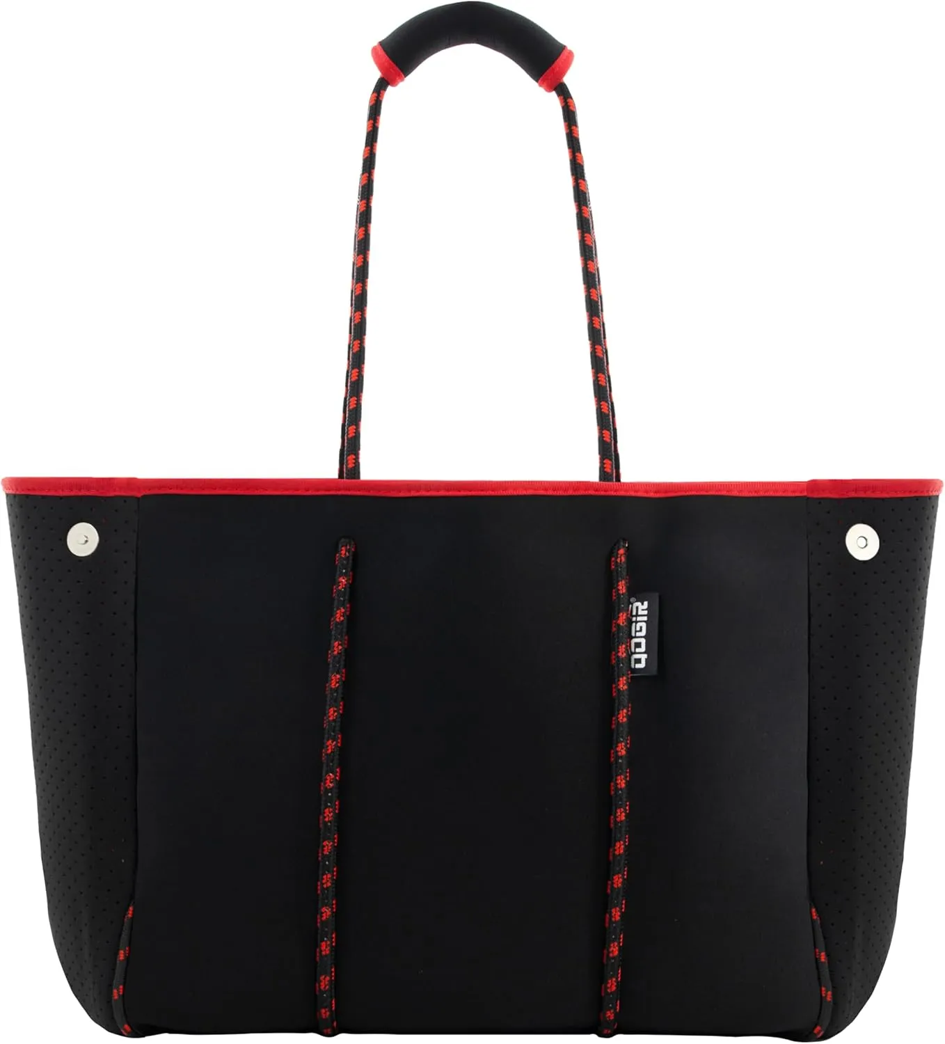 QOGiR Neoprene Multipurpose Beach Bag Tote with Inner Zipper Pocket    