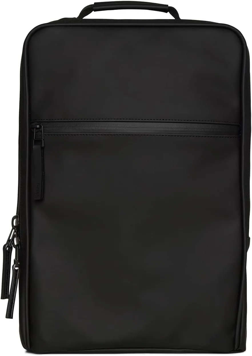 RAINS Book Backpack - Black